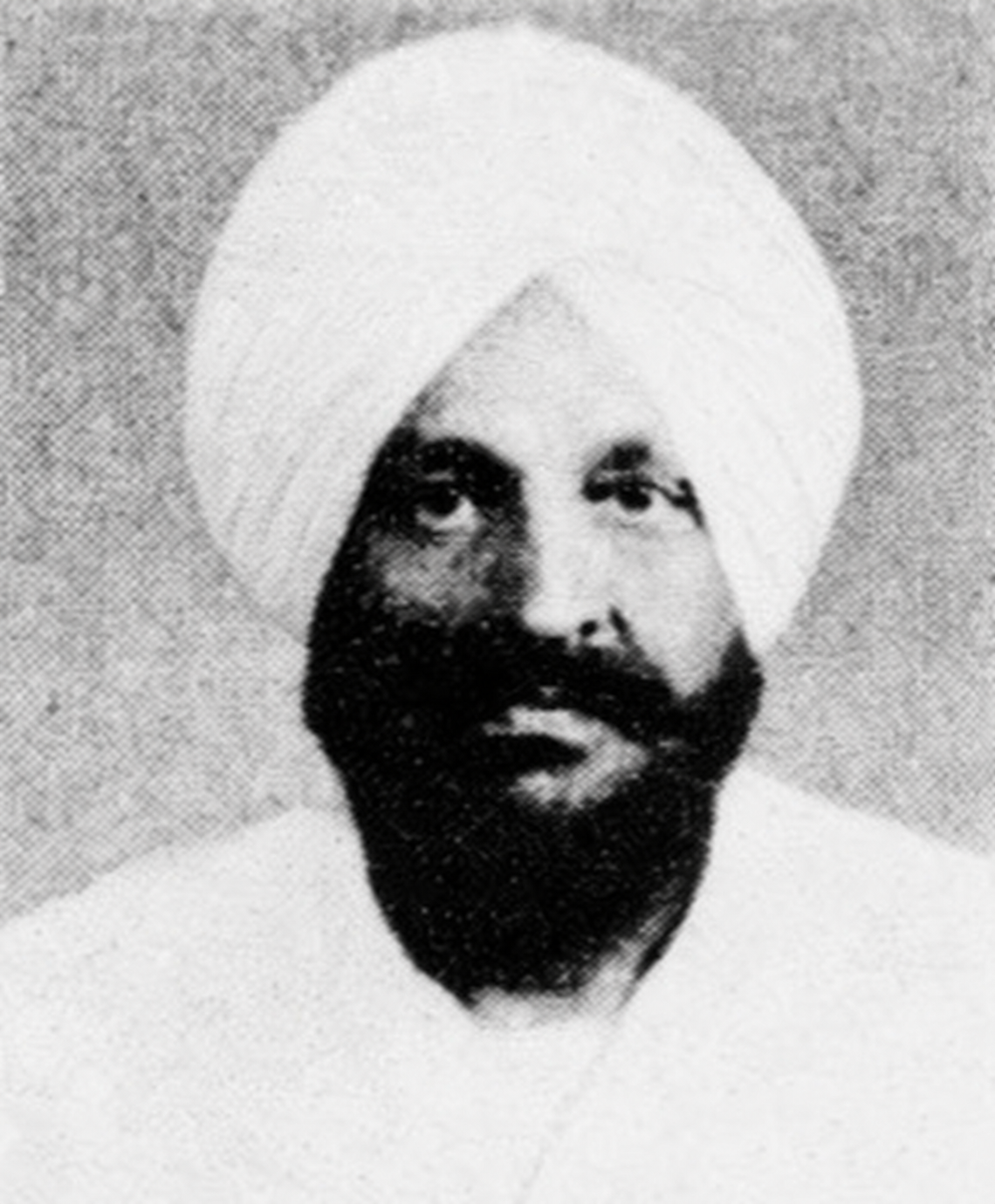 Hardit Singh Sandhu — cleaned monochrome portrait Hardit Singh Sandhu — AI-assisted cleanup of the existing monochrome portrait.