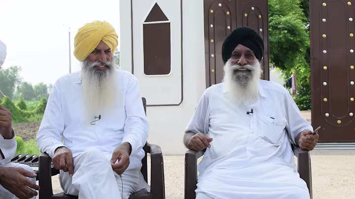 People pictured in the published Gurbhej Singh & Inderjit Singh interview thumbnail