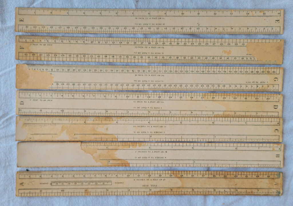 Set of scale rules