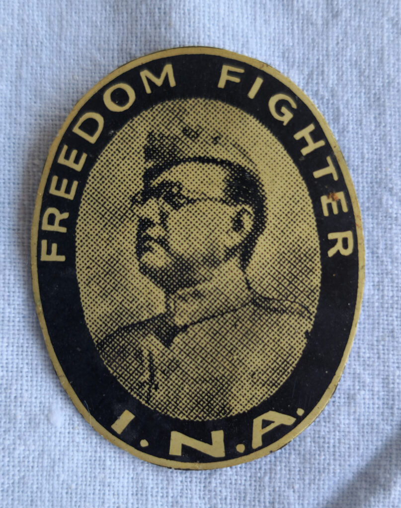 Freedom Fighter I.N.A. portrait badge