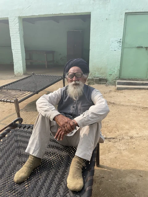 Gurdayal Singh, portrait from the earlier written interview
