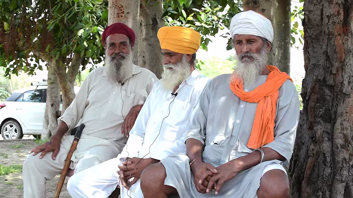 People pictured in the published Dalwag Singh & Meet Singh interview thumbnail